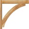 Ekena Millwork Thorton Block Rough Sawn Outlooker, Western Red Cedar, 6"W x 34"D x 34"H OUT06X34X34THR05RWR - alternate 3